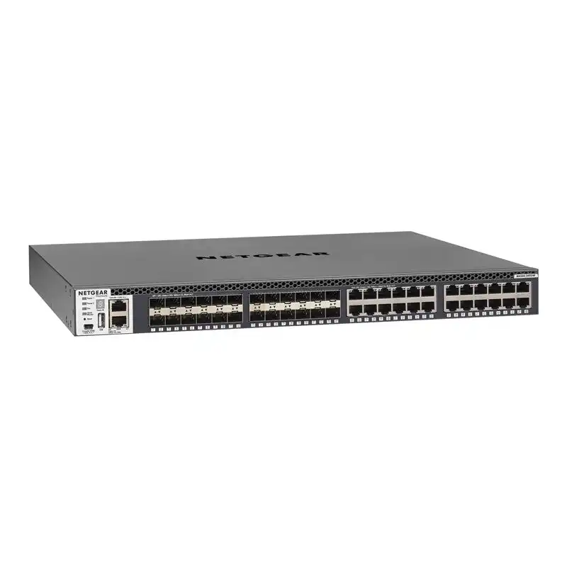 Switch manageable ProSAFE M4300-24X24FSwitch Manageable Stackable avec 48x10G incluant 24x10GBASE-T... (XSM4348S-100NES)_1